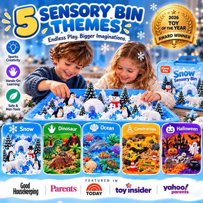 Magic Construction Sensory Bin