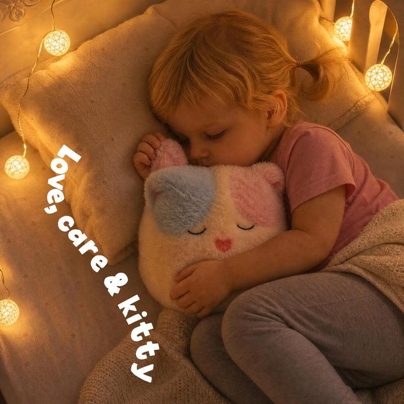 Interactive Fluffy Cat - Touch and Talk Back