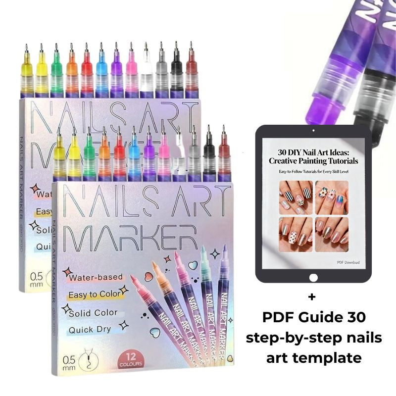 Doodle Pen for DIY Nail Art Quick Drying