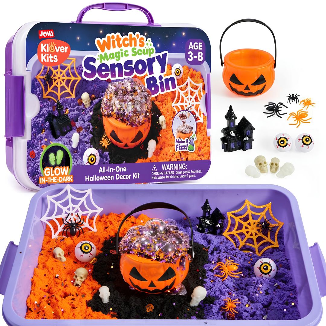 Magic Construction Sensory Bin