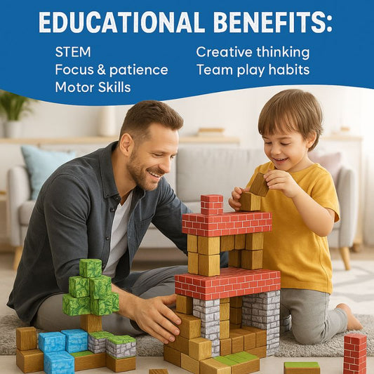 STEAM Learning Magnetic Building Blocks