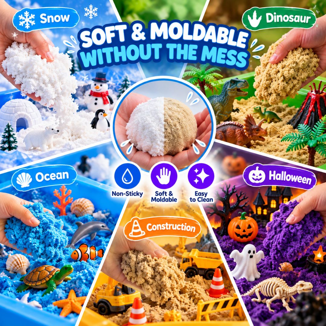 Magic Construction Sensory Bin