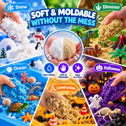 Magic Construction Sensory Bin