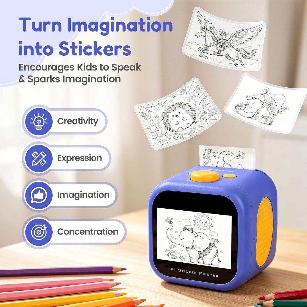 Magic Sticker Maker™ Say It. Print It. Create It.