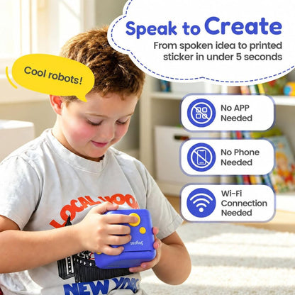 Magic Sticker Maker™ Say It. Print It. Create It.