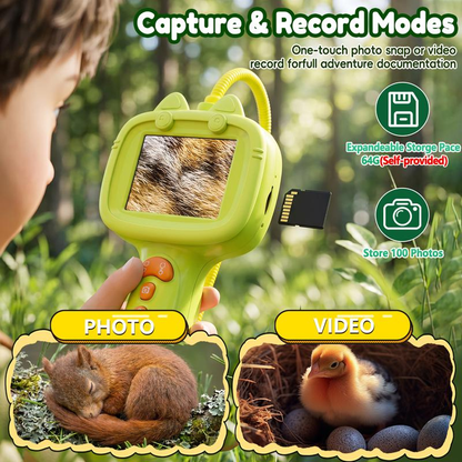 1000X Endoscope for Kids with Screen