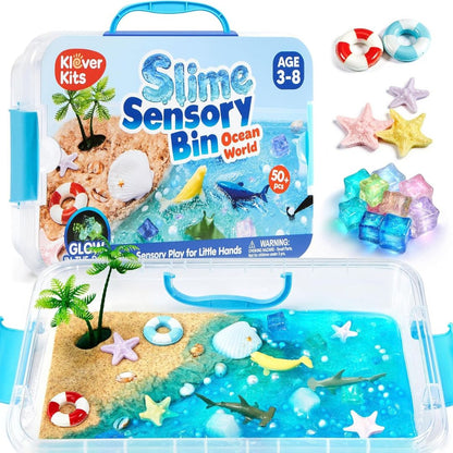 Magic Construction Sensory Bin
