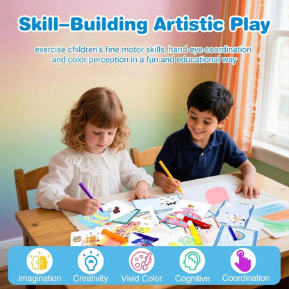 Ultimate Rainbow Squeeze Art Kit