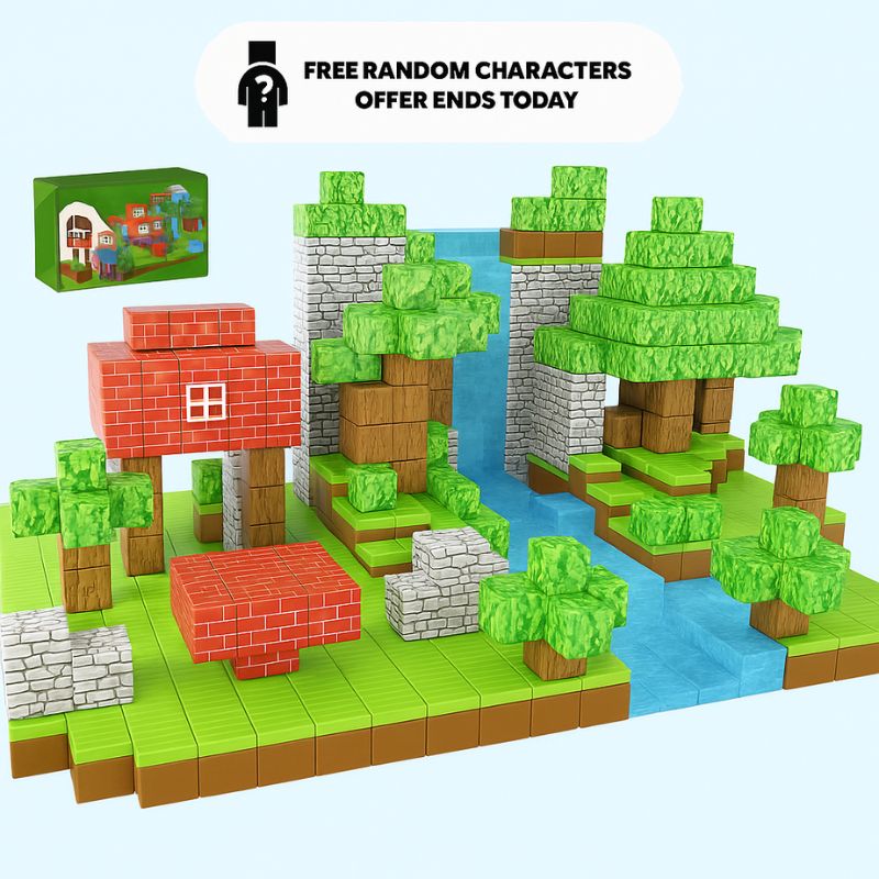 STEAM Learning Magnetic Building Blocks Set