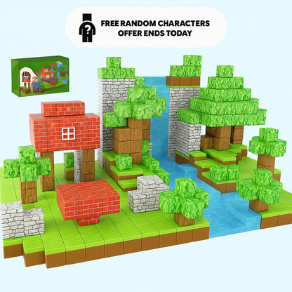 STEAM Learning Magnetic Building Blocks Set