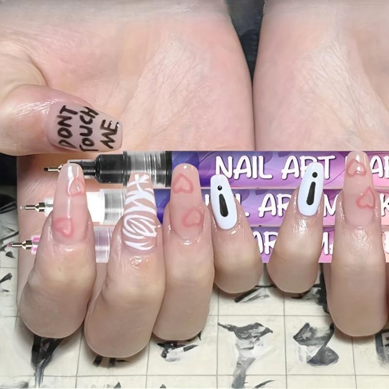 Doodle Pen for DIY Nail Art Quick Drying