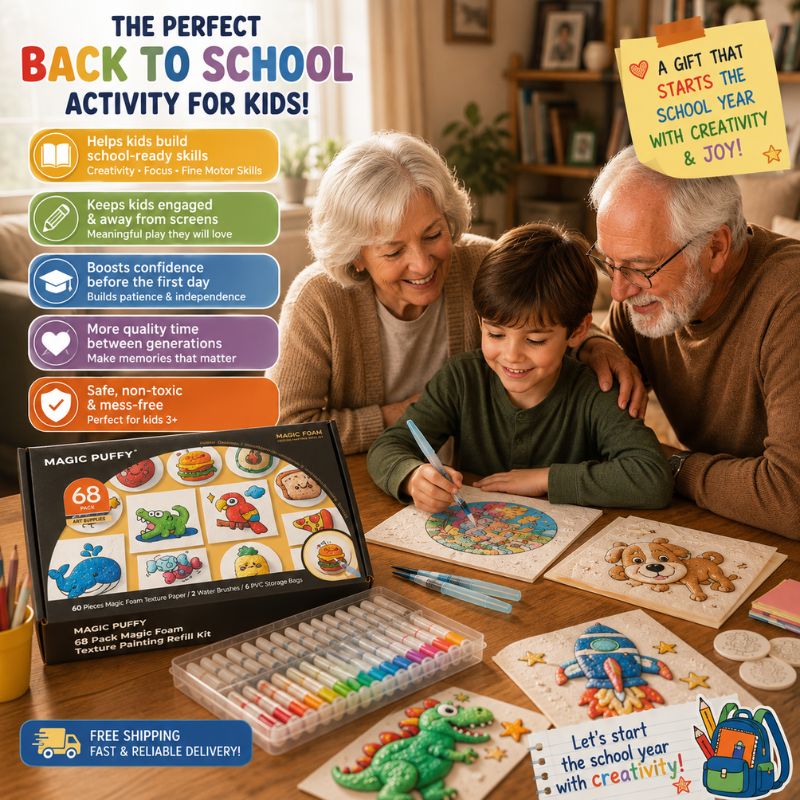 Magic Puffy Paint™ – The #1 School-Ready Activity