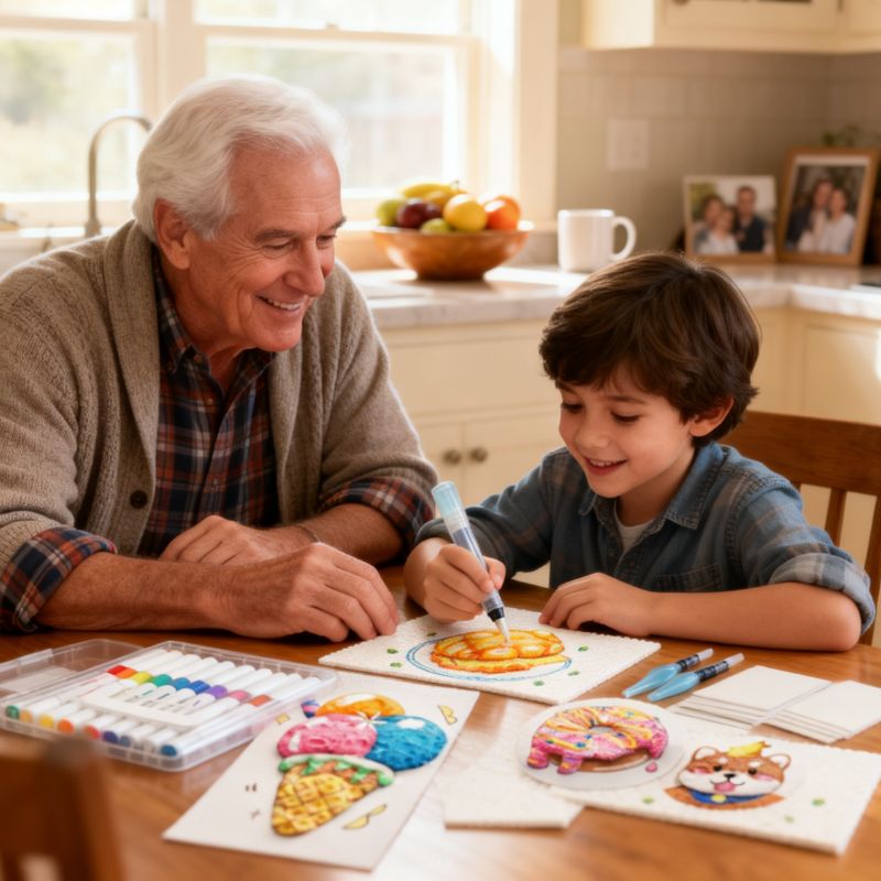 Magic Puffy Paint - Grandparents' #1 Gift Pick