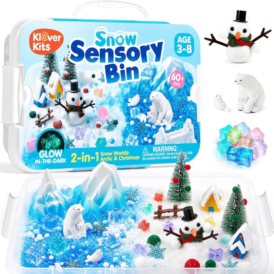 Magic Construction Sensory Bin