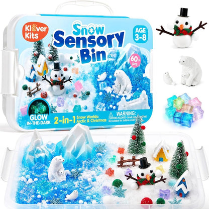 Magic Construction Sensory Bin