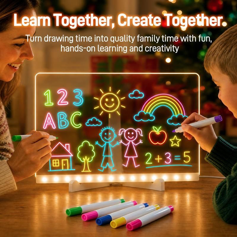 LED Drawing Magic Board for Kids