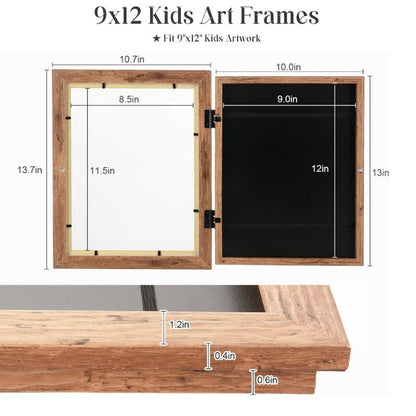 Front Opening Kids Artwork Frames
