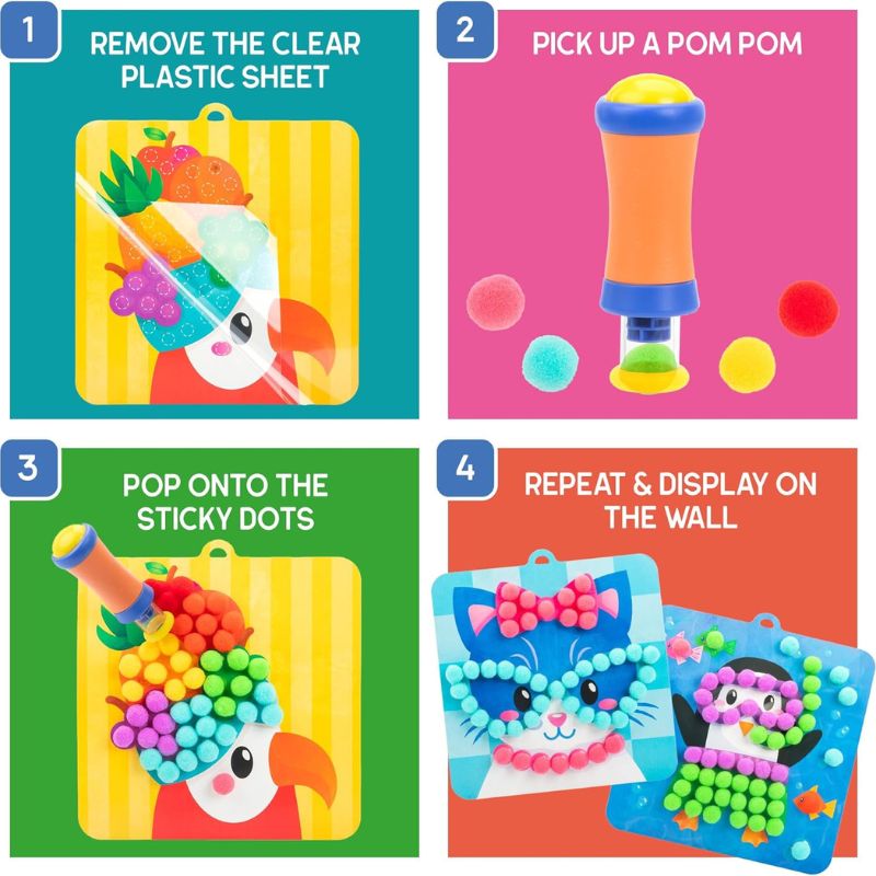 Educational Pom Pom Set