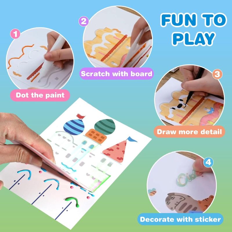 Ultimate Rainbow Squeeze Art Kit
