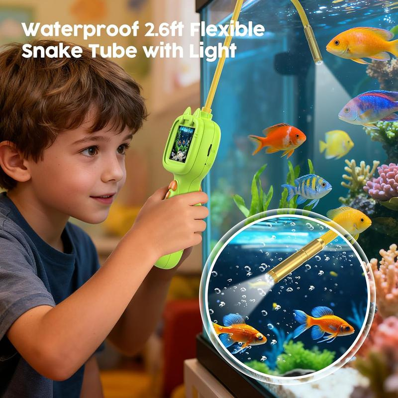 1000X Endoscope for Kids with Screen