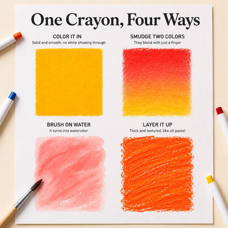 Magic Twistable Crayons Set