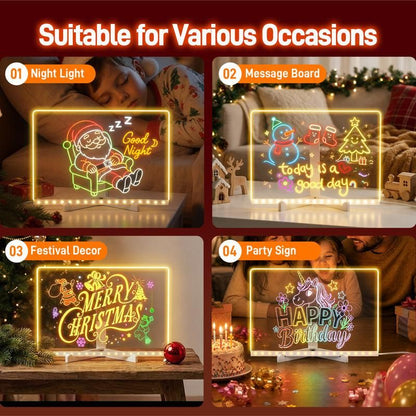 LED Drawing Magic Board for Kids