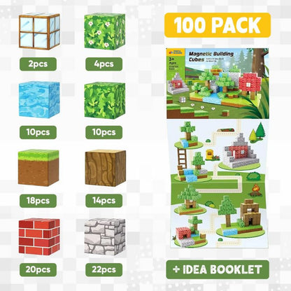 STEAM Learning Magnetic Building Blocks Set