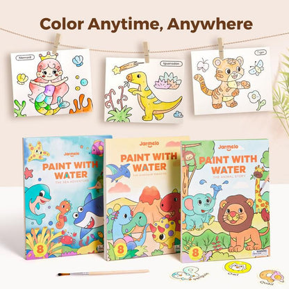 Paint by Numbers Watercolor Magic Book