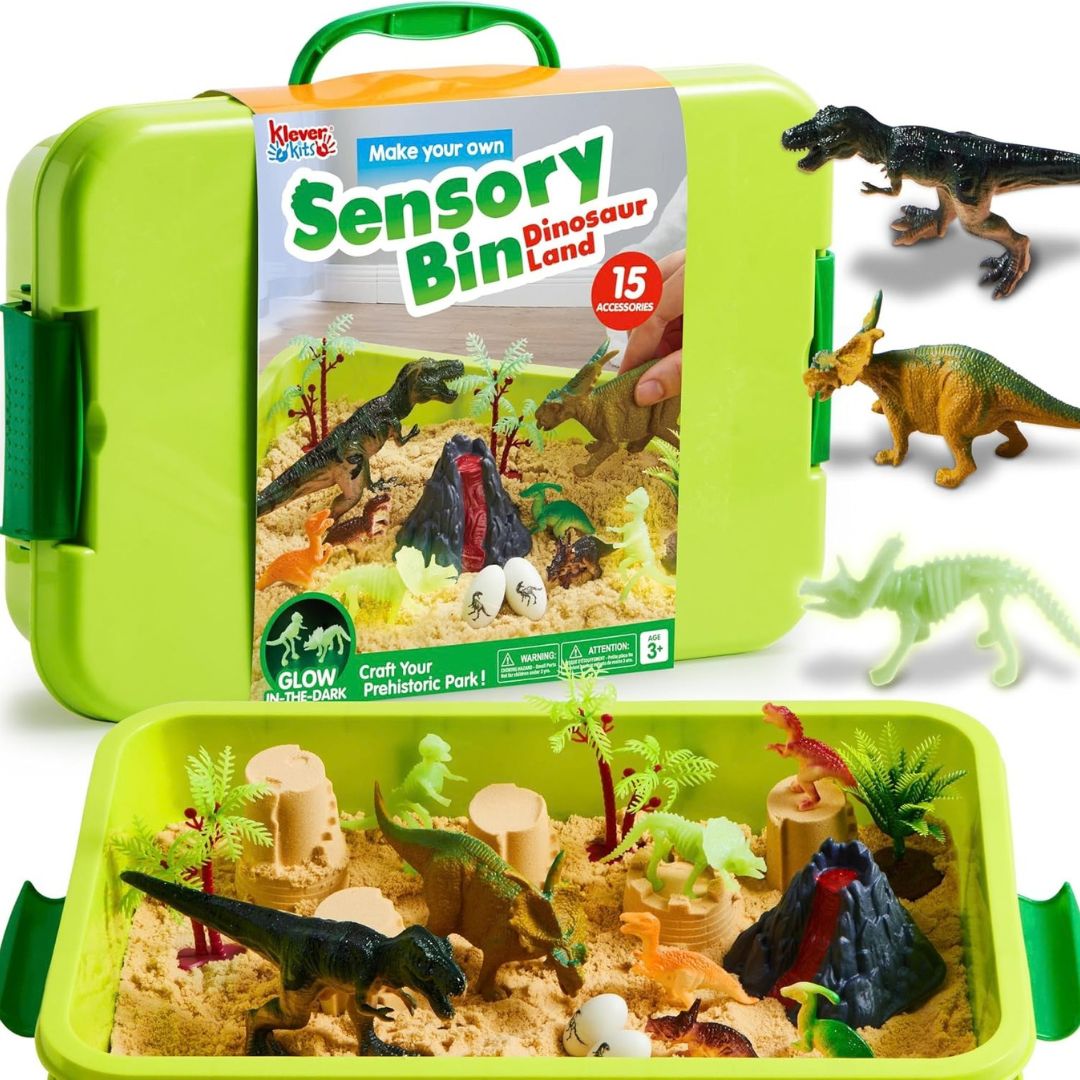 Magic Construction Sensory Bin