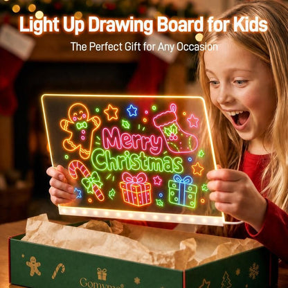 LED Drawing Magic Board for Kids