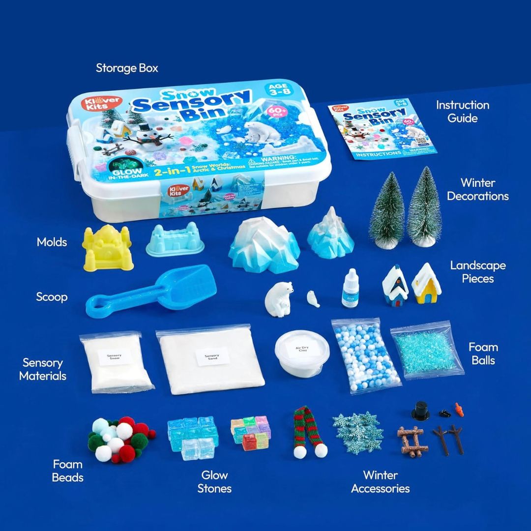 Magic Construction Sensory Bin