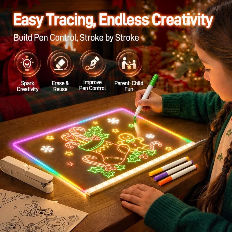 LED Drawing Magic Board for Kids