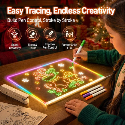 LED Drawing Magic Board for Kids